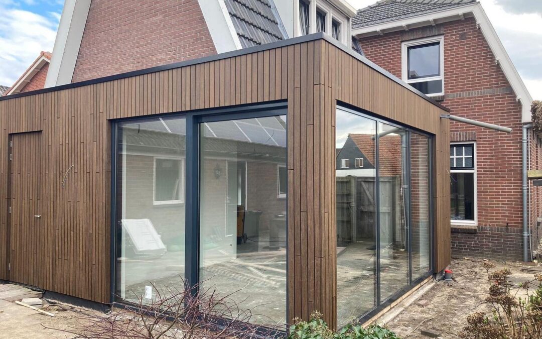 Bamboe uitbouw