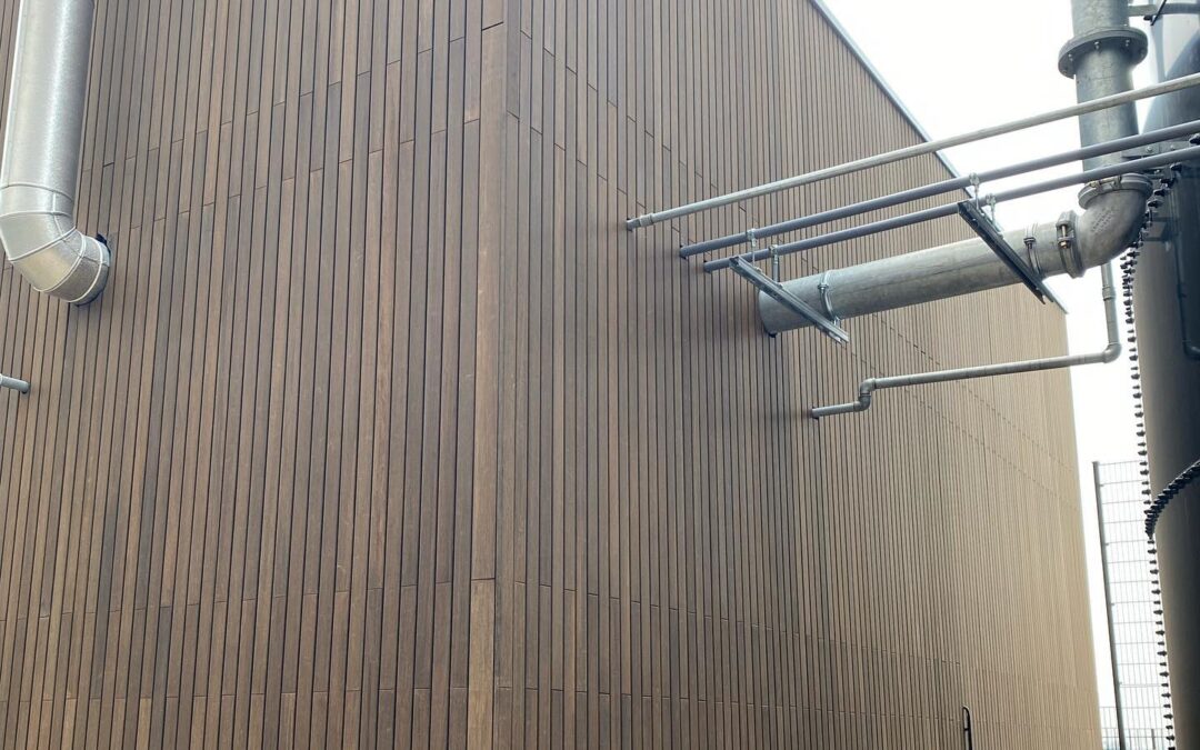 Clickwood Moso Bamboo bedrijfsgebouw