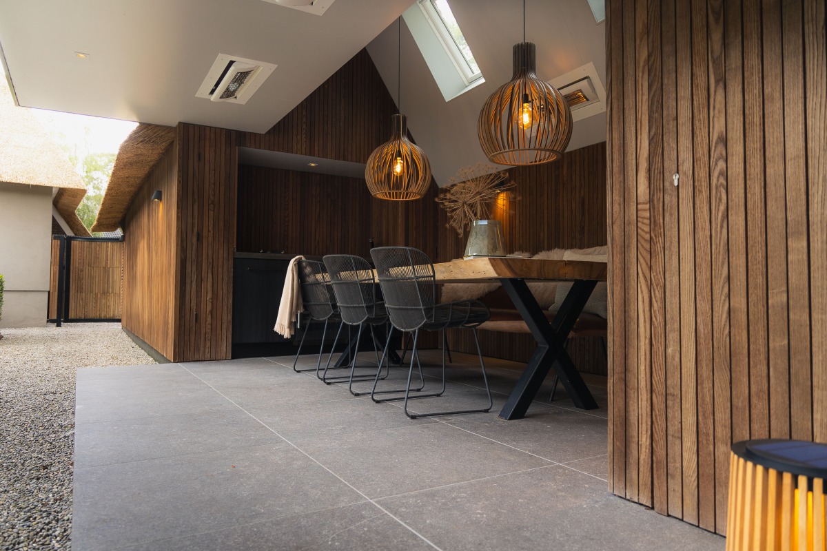 Luxe tuinhuis: Clickwood on Grad Thermo Essen