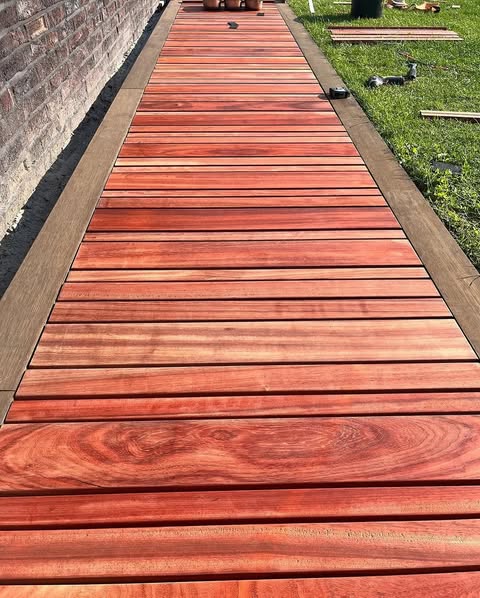 Korte lengtes Padouk