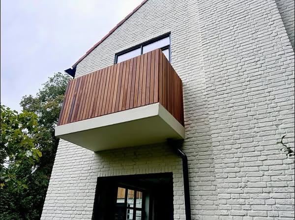 Korte lengte Fraké balkon