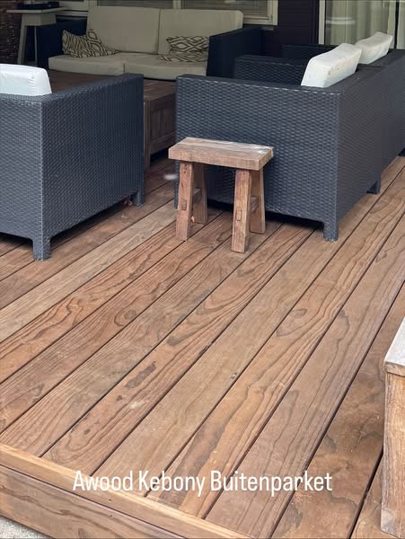 Kebony buitenparketvloer